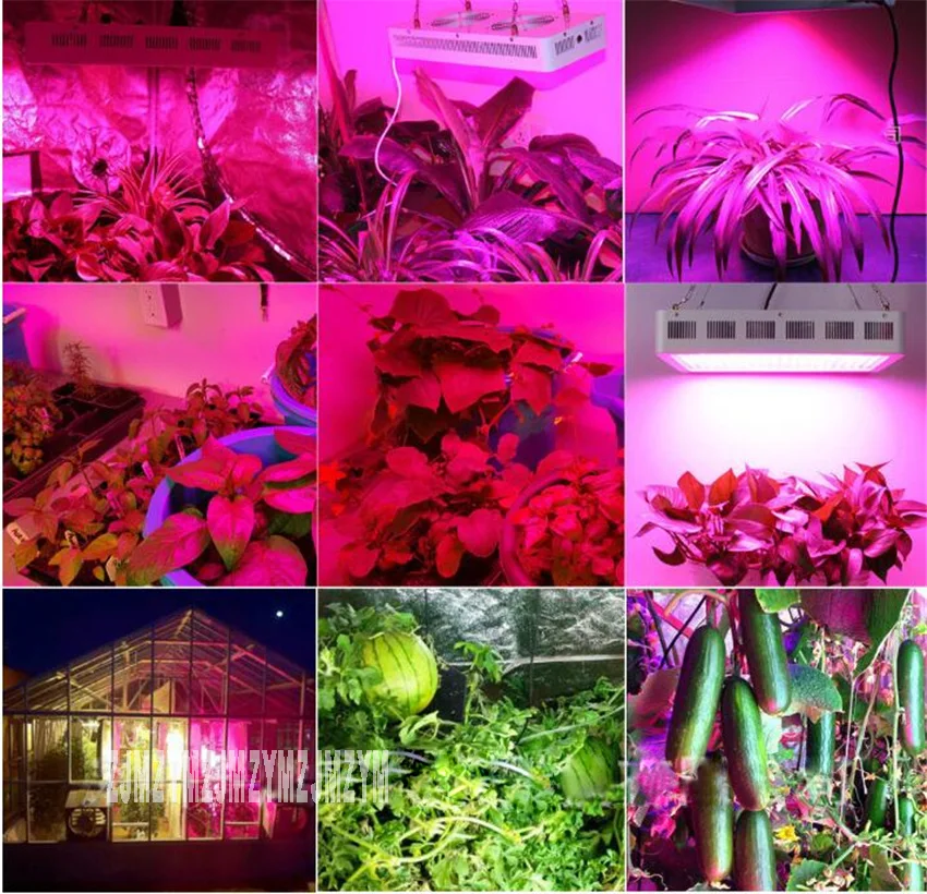 COB-600W роста растений свет высокое качество 2-отверстие интегрированный отражатель светодиодный заполняющий свет для растений для выращивания растений, AC85V-265V 600 W