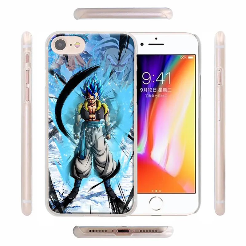 Dragon Ball Saiyan Goku Vegetto Broly чехол для телефона для Apple iPhone X XR 7 8 Plus 6 6s Plus XS MAX 11 Pro Max SE чехол для телефона Coque