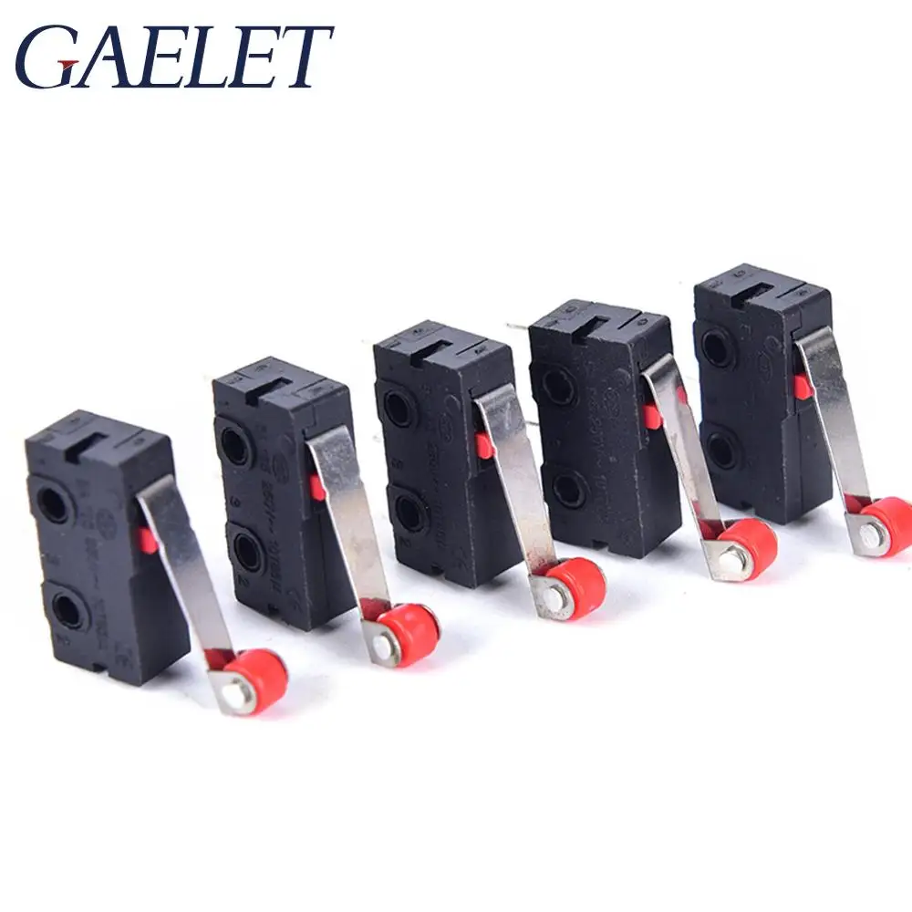 

1/2/3 Pcs 0.5A~1A KW11-N Micro Roller Lever Arm Normally Open Close Limit Switch ZK30