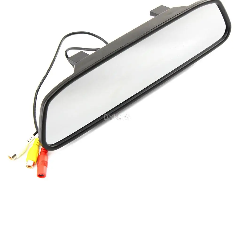 

Sale High Resolution 4.3" Color Tft LED Car Rearview Mirror Monitor 480*240 16:9 Screen 12v for Dvd Camera Vcr