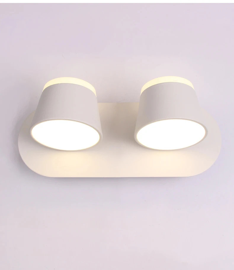 Lâmpada de Parede Luzes de Metal Interruptor de Toque Espelho do Banheiro Lâmpada de Leitura Modern Interior Ajustar Girar Regulável Quarto Luminárias Luminária 21 de Metal Girar Interruptor de Toque Regulável