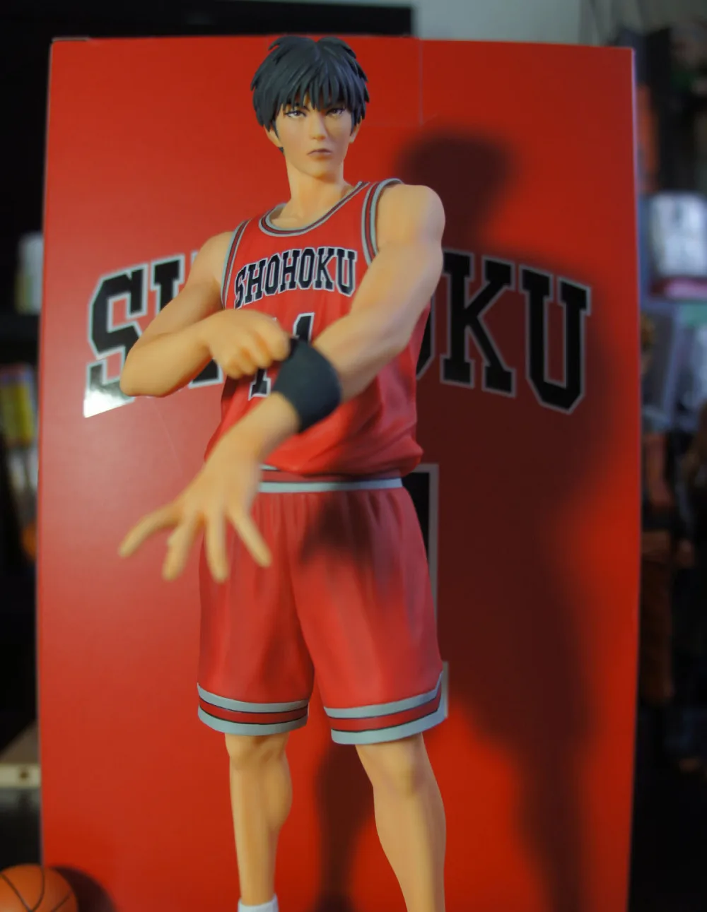 25 см Аниме Комиксов Slam Dunk Slamdunk Rukawa Kaede Канагава Shohoku Баскетбольная команда Фигурку