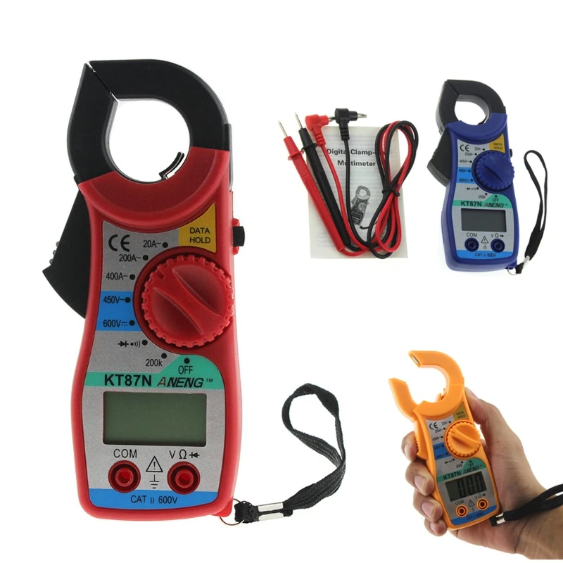 

ANENG Digital Multimeter Amper Clamp Meter Current Clamp Pliers AC / DC Voltage Tester Data Show multimeter Sep29 Drop Ship