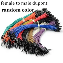 120pcs Dupont Female To Male Cable For Arduino Male Female Colorful Jumper DIY 20cm Dupont Jumpers Wire Color Jumper Cable