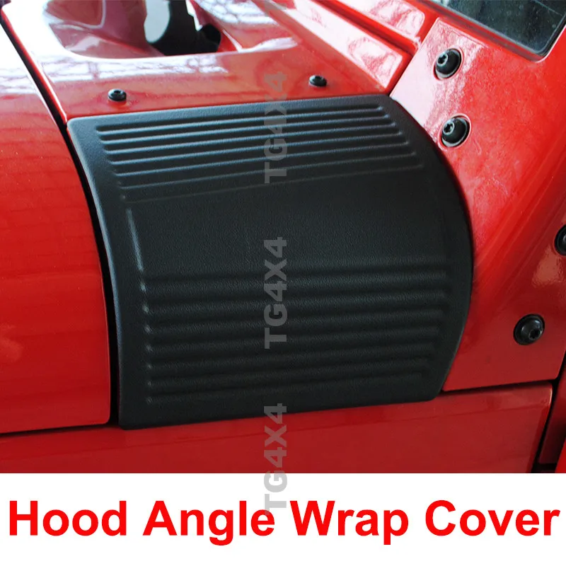 Buy ABS Hood Angle Wrap Cover for Jeep Wrangler A