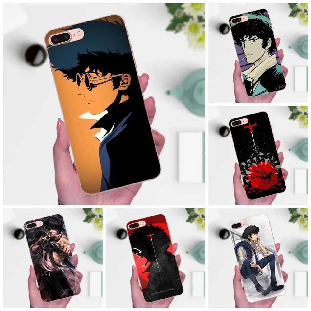 Мягкий ТПУ чехол для Xiaomi Redmi Note 2 3 3S 4 4A 4X 5 5A 6 6A Pro Plus Spiege Cowboy Bebop|Бамперы| |
