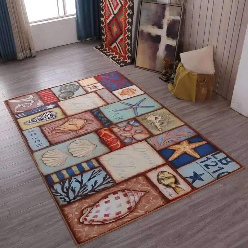 

Modern Art Carpet for Livingroom Area Rugs for Bedroom Persian Tea Table Tapete The Mediterranean Kids Room Home Decor Customize