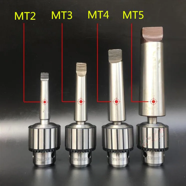 Morse Taper Shank Drill Chucks Set 