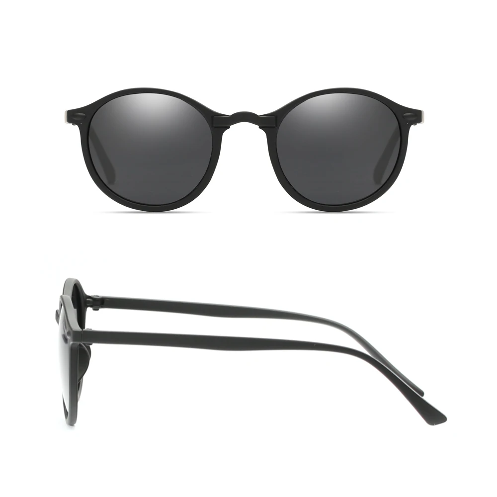Поляризованные солнцезащитные очки мужские очки для вождения мужские солнцезащитные очки круглая черная оправа очки Спортивные очки PL1030