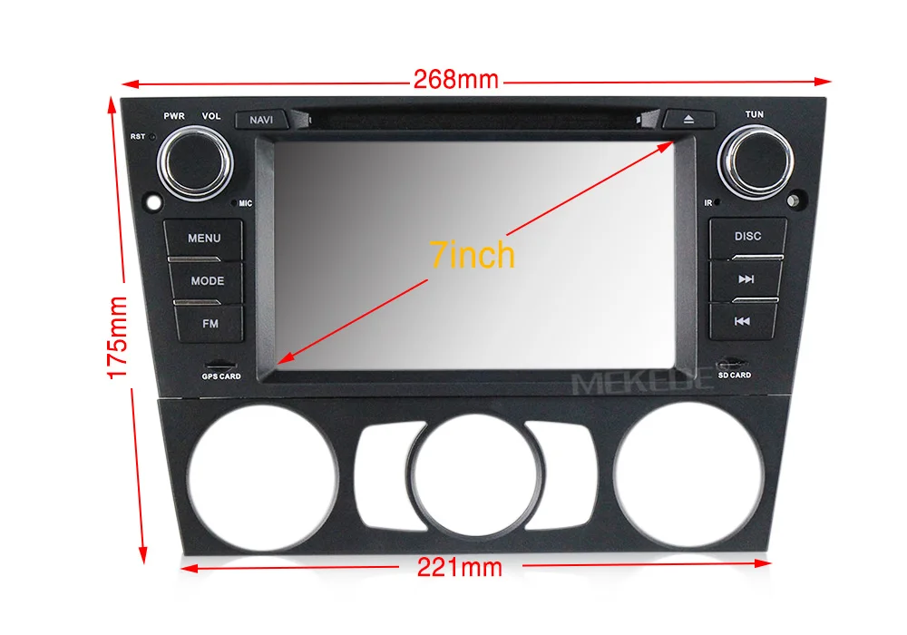 Clearance Android 8.0 4G RAM 32G ROM Car dvd player for BMW E90/E91/E92/E93 3 Series 05-11 with gps navigator radio Ipod BT mic gift 5