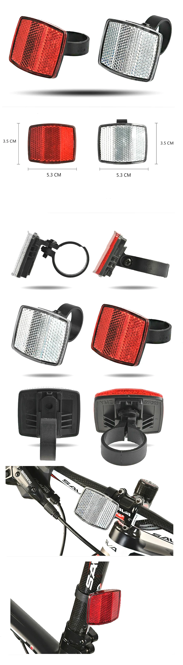 Flash Deal 1 Pcs Bicycle Front Rear Reflective Lens MTB Road Bike Automatic Reflectors Cycling Warning Light Cycling Safety Accessories 0 Flash Deal 1 Pcs Bicycle Front Rear Reflective Lens MTB Road Bike Automatic Reflectors Cycling Warning Light Cycling Safety Accessories 0