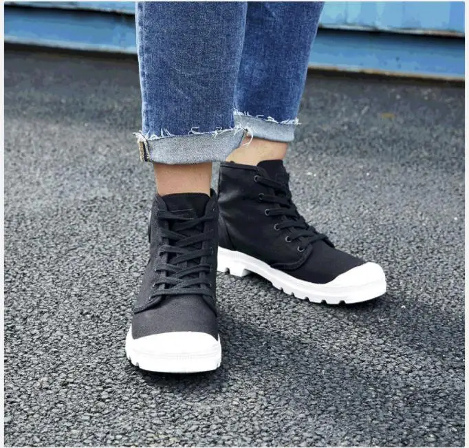 Xiaomi ULEEMARK/Мужская и Женская рабочая обувь высокого качества; нескользящие износостойкие дышащие ботильоны; рабочие ботинки; высокие ботинки на шнуровке