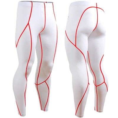 Мужской классический компрессионные штаны для занятий спортом и бега, базовые слои колготки телесного цвета - Цвет: LWR
