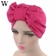 chapeaux de femme женский бант с раком химиотерапия шляпа шапочки шарф Тюрбан, повязка на голову Кепка