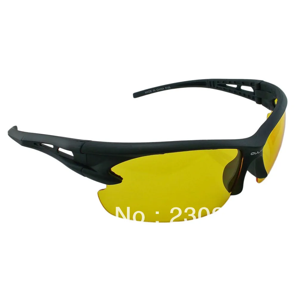 Yellow Professional Polarized Polycarbonate Night Driving Low Light