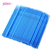 100 шт. Перманентный макияж хлопок острый тампон лечение здоровья макияж палка X82425Down