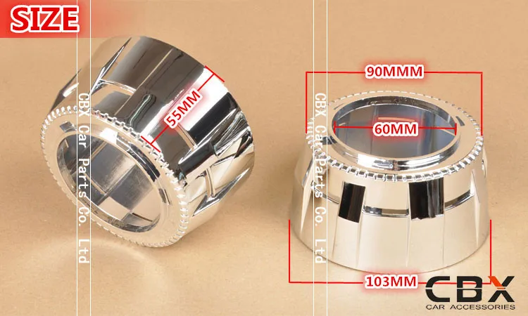 CBX 2.5 inches hid projector cover type D 3