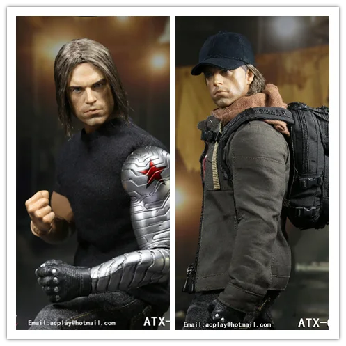 

ACPLAY ATX022 1/6 Captain 3 Civil War Winter Soldier Stealth Version Collection Action Figure New Box