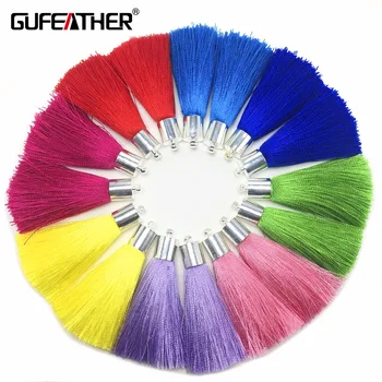 

GUFEATHER L92/5cm/Silk Taseels/jewelry accessories/accessories making/diy/hand made/jewelry findings/embellishments/4pcs