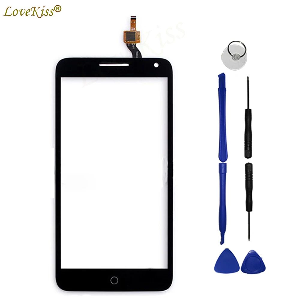 

Front Panel For Alcatel One Touch Pop 3 Pop3 OT5025 OT-5025 5025D Touch Screen Sensor LCD Display Digitizer Glass Cover Tools
