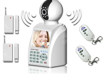 

High Performance video phone recorder ip camera Wireless Multifunction Alarm smart home gsm security system with 315MHz 433MHz