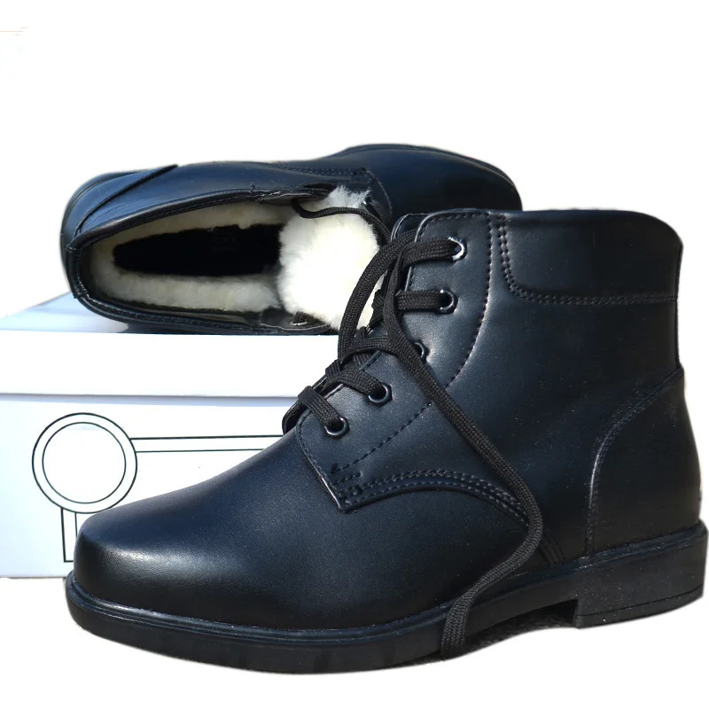 Hombre Shoes Invierno Pop Hombres Zapatos Fur Tamaño Diseño Black Casual Mxz8218121 Velvet Shoes Los Gran black Cálido De Cuero Vender Botas 47Ttxz