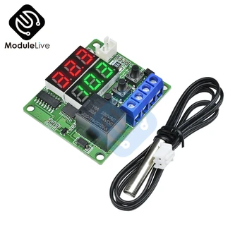 

XH-W1219 DC 12V Dual LED Digital Display Thermostat Temperature Controller Regulator Switch Control Relay NTC Sensor Module