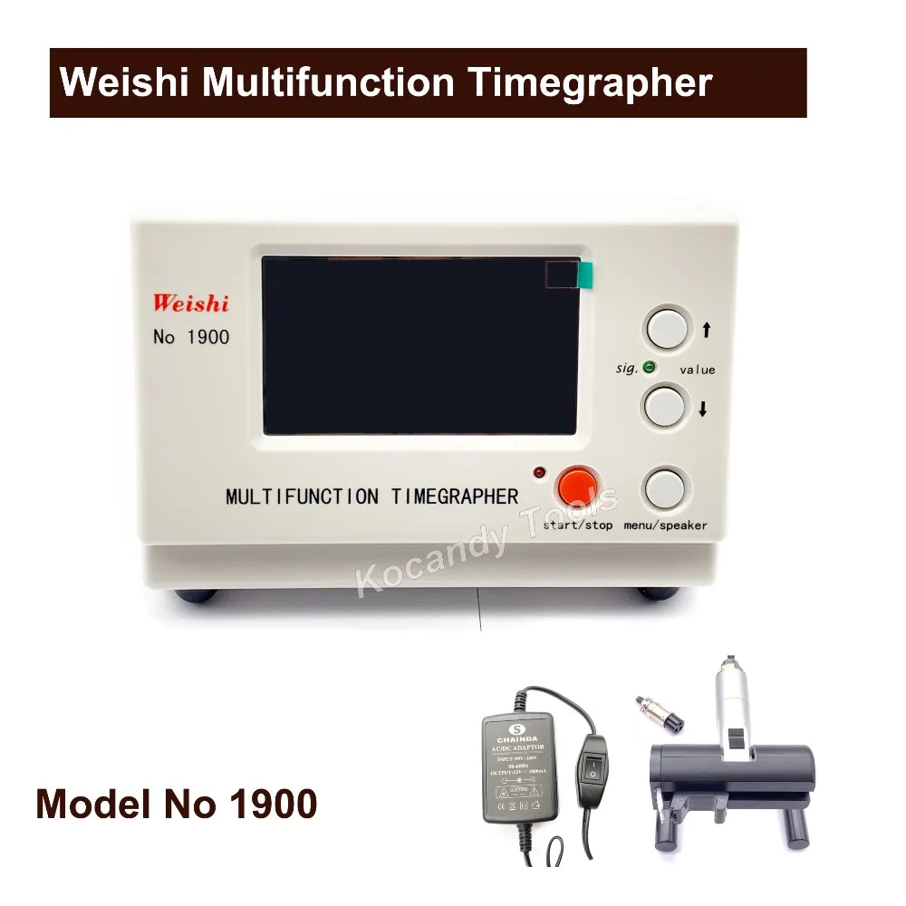 Weishi 1900 Многофункциональный Timegrapher, профессиональные часы ремень машина Многофункциональный Timegrapher для часовщики инструменты ремонт