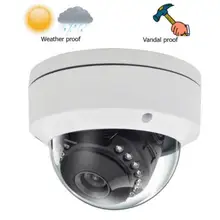 Металлический взрывозащищенный корпус купольная камера s корпус+ 15 шт. светодиодный ИК безопасности камеры видеонаблюдения корпус s для AHD IPC CCD PCB