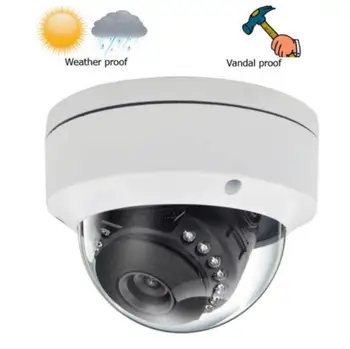 

New Metal explosion-proof shell Dome Cameras Housing + 15pcs LED IR Security CCTV Camera Housings For AHD IPC CCD PCB