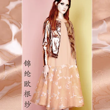 

Free Shipping! European root yarn fabric summer three-dimensional flowers clothing cloth wholesale high quality jacquard cloth