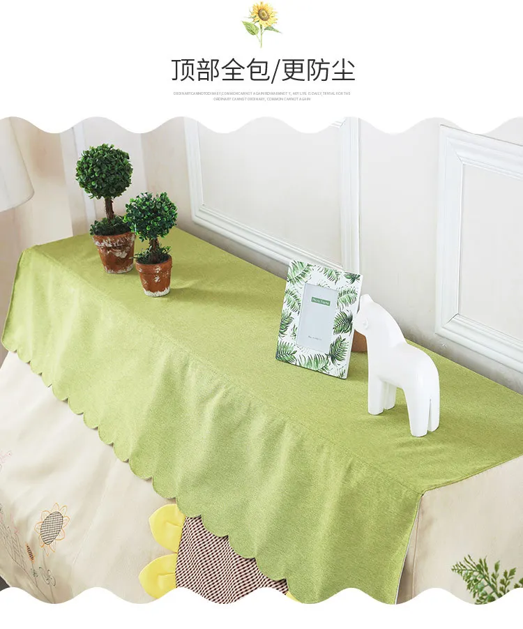 Anti Dust Upright Piano Cover with Stool Cover Practical Decorative Sunflower Cartoon Piano Cloth Accessory 360 Full Protection (8)