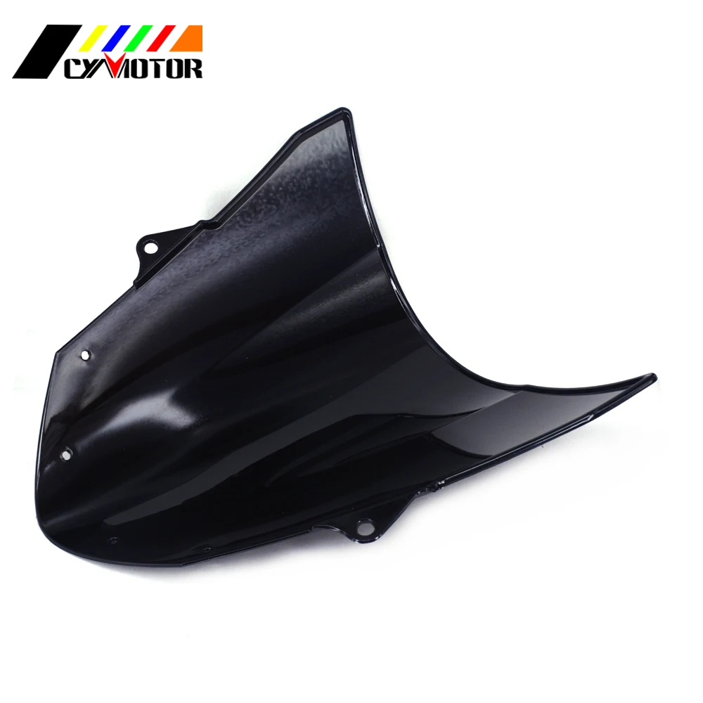 Черное Лобовое стекло для мотоцикла обтекатель лобового стекла ZX6R ZX 6R ZX636 2009 2010 2011