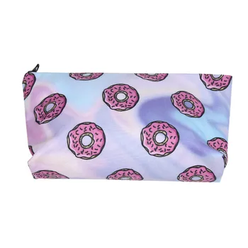 

2019 High Quality 3D Printing Large Cosmetic Bag Fashion Women Brand Organizer Cosmetic Bag Travel Cosmetic Bag #CN20