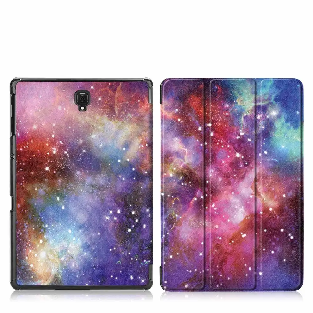 Ультратонкий чехол из искусственной кожи для samsung galaxy Tab A 10,5 SM-T590 T595 T597 чехол для планшета samsung galaxy Tab A 10,5 чехол - Цвет: T590-CH-YHX