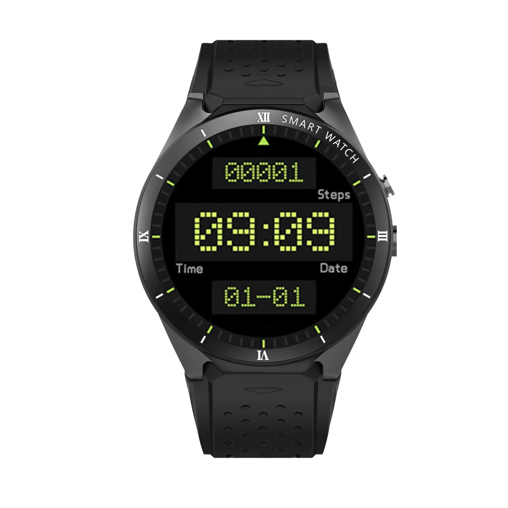 Kingwear KW88 Pro 3g Smartwatch телефон Android 7,0 MTK6580 четырехъядерный 1. 3g Hz 1 Гб+ 16 Гб gps Nano SIM карта смарт часы