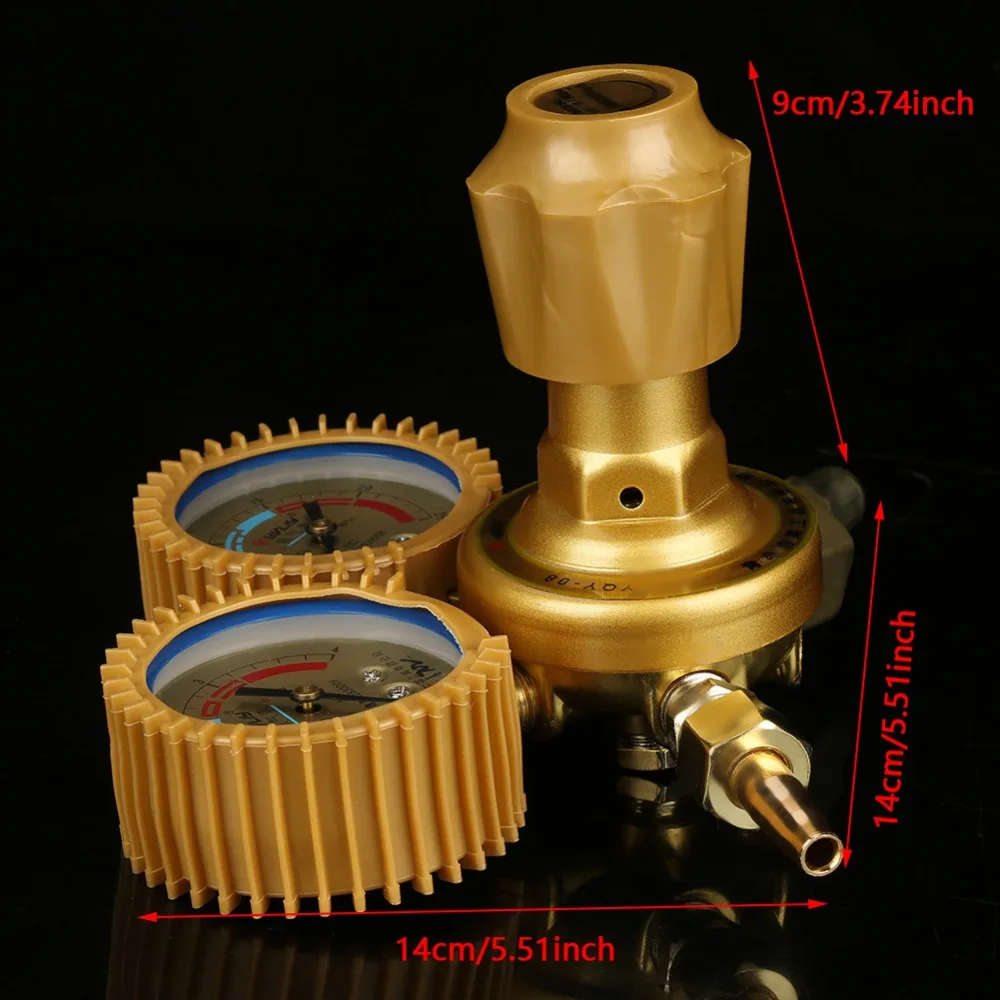 1 шт. газа кислорода Давление регулятор клапан датчик G5/8 нить для резки сварочный аппарат