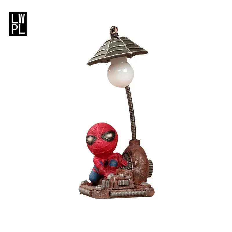 Мультфильм Marvel человек паук мстсветодио дный ители светодиодный ночник