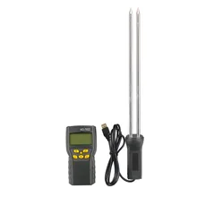 Digital Grain Moisture Temperature Meter Tester MD7822 LCD Display for Wheat Paddy Rice Corn