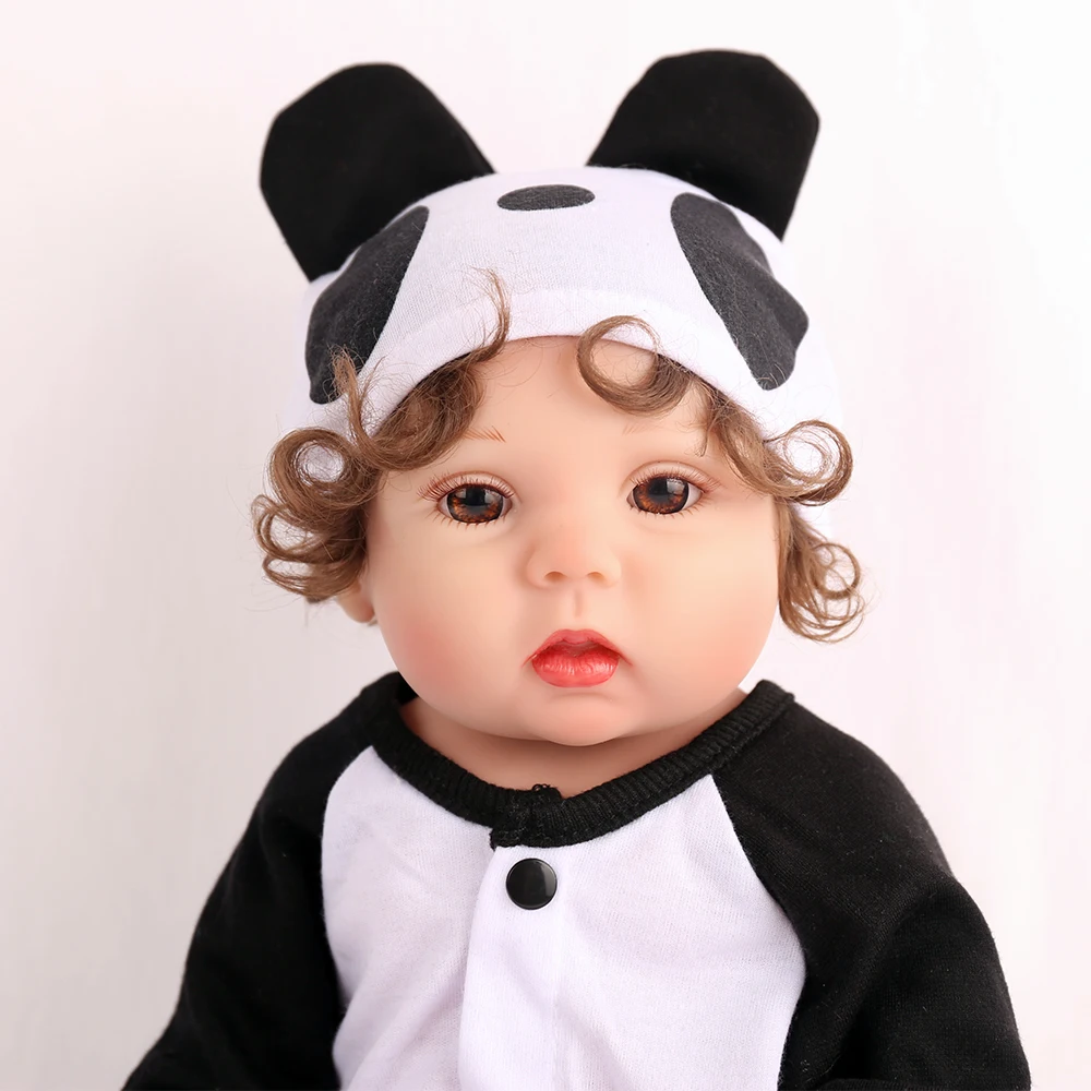 48 см мягкие силиконовые куклы Reborn Baby реалистичные живая девушка ванна игра