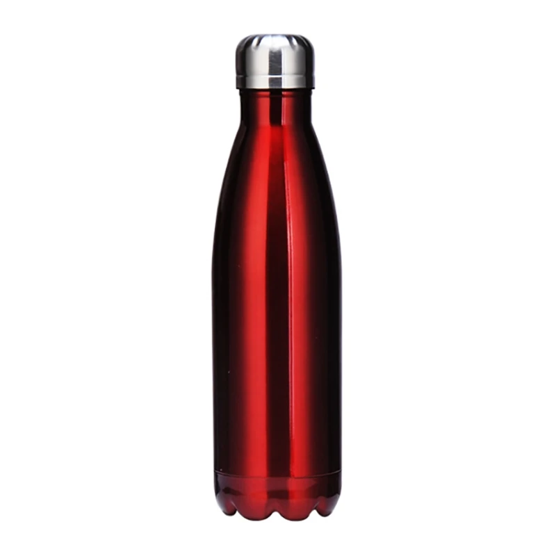 

Stainless Steel Double Wall Vacuum Insulated Water Bottles 500ml, Leak Proof Keep Cold And Hot Drinks Bottle For Outdoor Sport