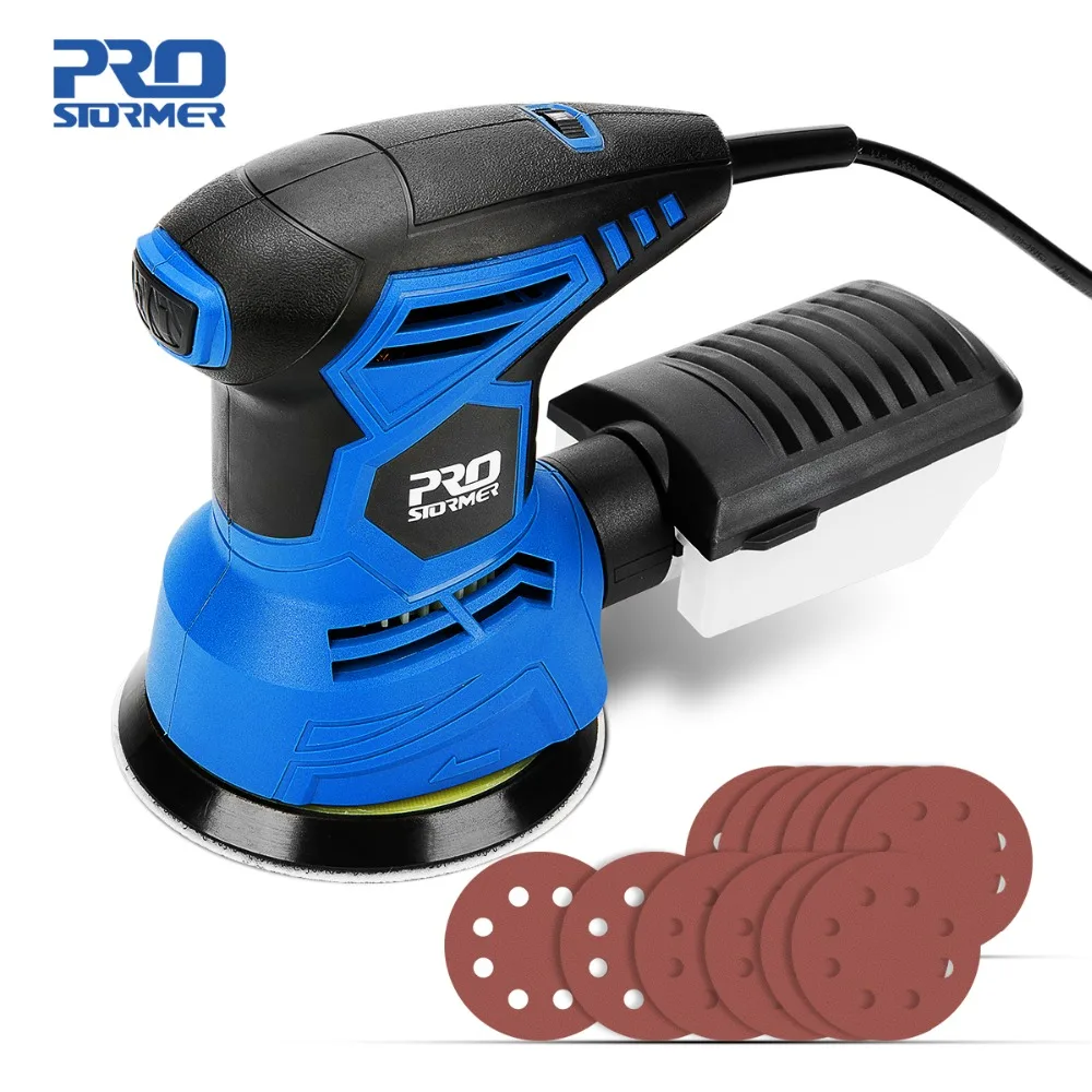 Prostormer 300W Random Orbit Sander 7 Variable Speed 13000RPM Orbital