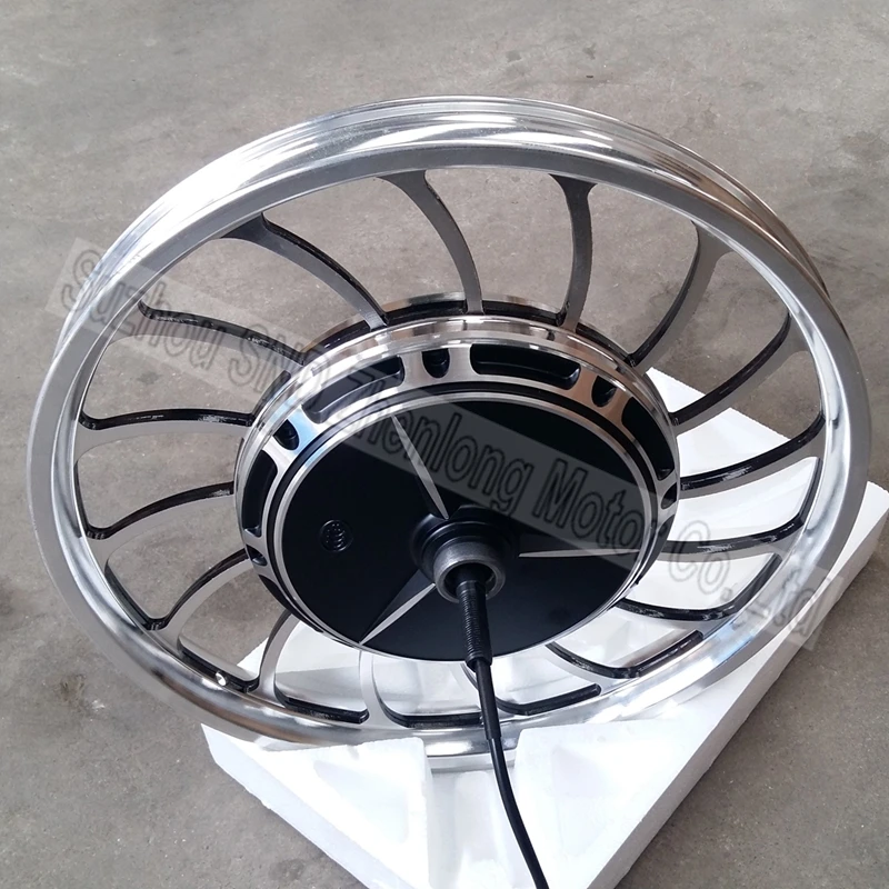 Cheap Electric bike hub motor 20inch integrated wheel 48V60V72v 1000W/ e-scooter brushless strong and easy install hub motor G-M168 3