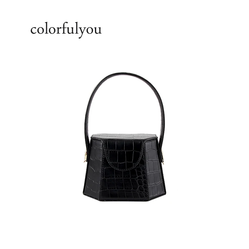 NEW LADIES CHAIN DESIGN STITCH DETAIL SNAKESKIN CROC GENUINE LEATHER HANDBAG
