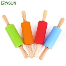 EPASUN маленький размер антипригарная силиконовая скалка для помадки торт тесто ролик для украшения торта ролик инструменты для выпечки