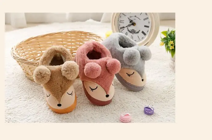 Crianças de Fundo Novas Macio Não-deslizamento Algodão Quarto Casa Chinelos Doces Crianças Sandália Chinelo Promoção 2020 6 Home & Garden