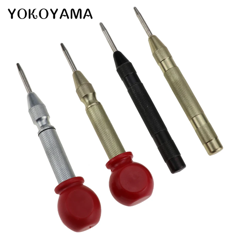 YOKOYAMA Sewing Tool Red Head Automatic Center Punch For Accessories Single | Дом и сад