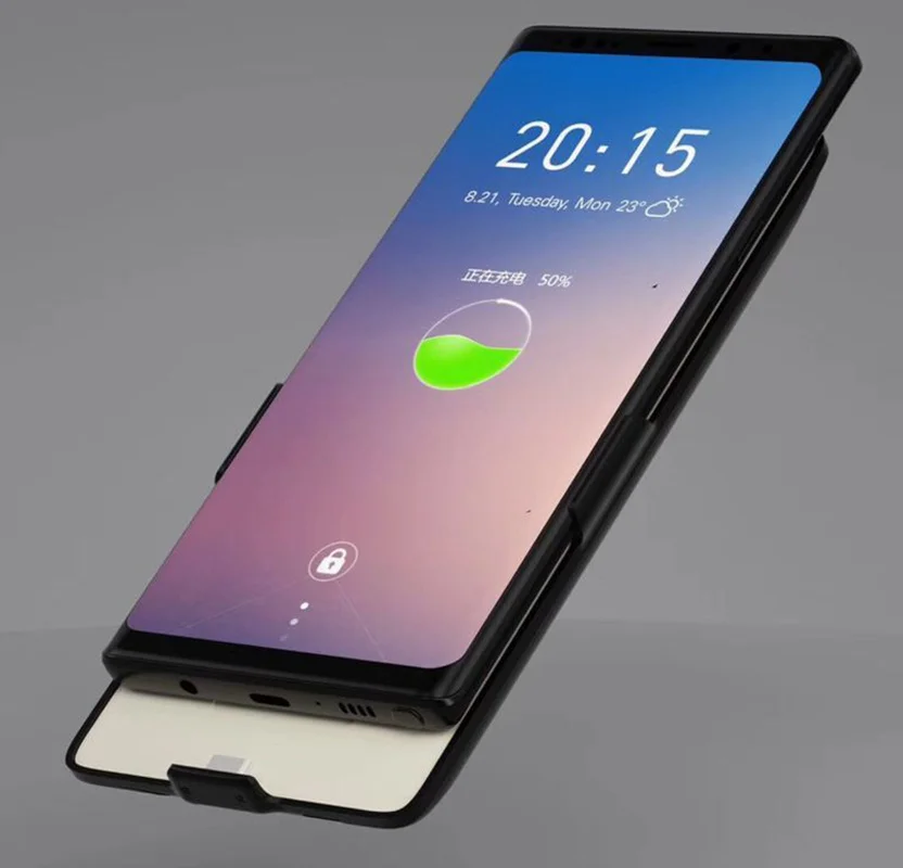 Внешний аккумулятор 7000 мАч, чехол для samsung Note 9, зарядное устройство, внешний аккумулятор, чехол для внешнего зарядного устройства, хорошее Резервное копирование