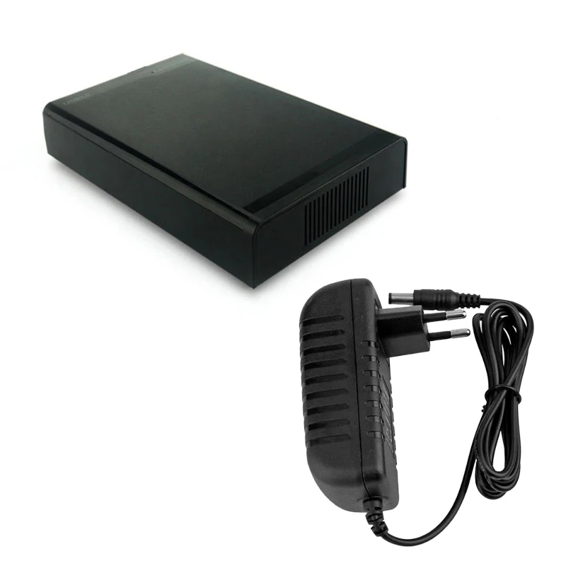 

Hard Disk Drive Case 3.5" USB 3.0 SATA HD Box 1-8TB HDD Hard Drive USB 3.0 12V 2A External Hard Drive Box for Desktop PC