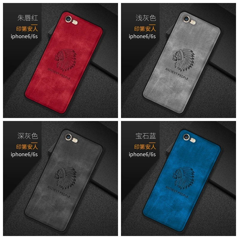 

Cloth Texture Soft Case For iPhone 6 S Case Silicone Cover iPhone X 7 6 6S 8 Plus Case For iPhone XS MAX XR 8Plus 7Plus Cover